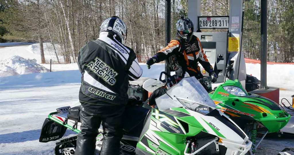 Summer Snowmobile Storage