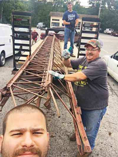 Pelham snowmobile club trail project