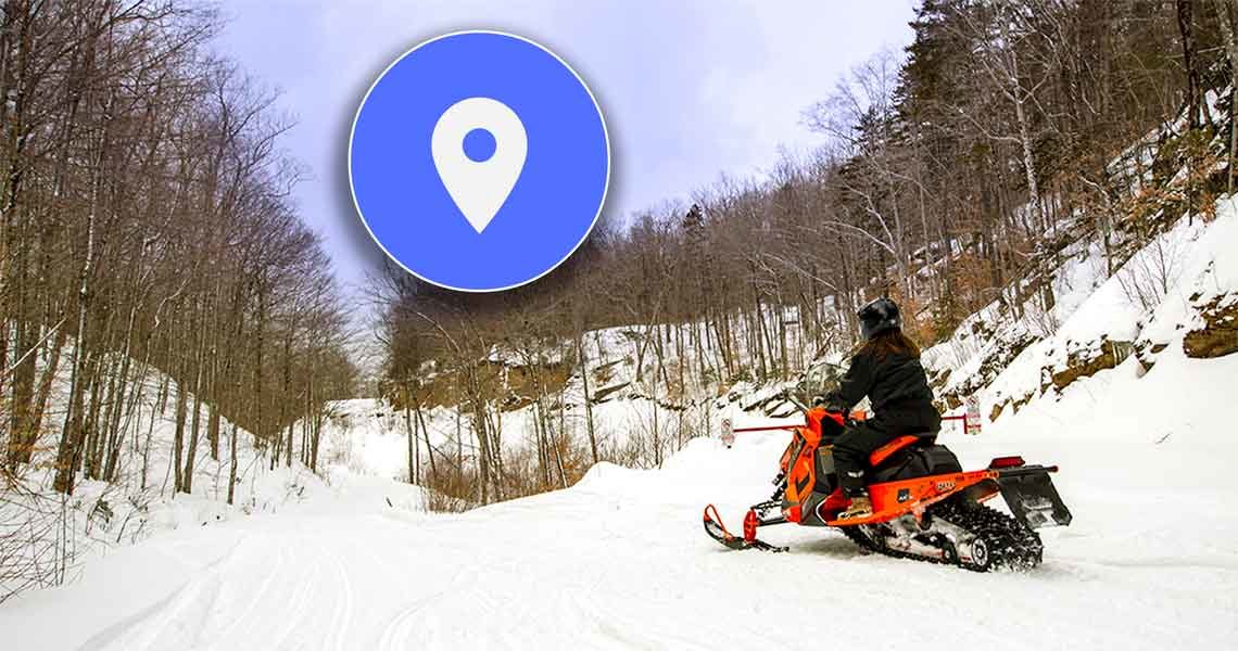 NH Snowmobile Map Advertising