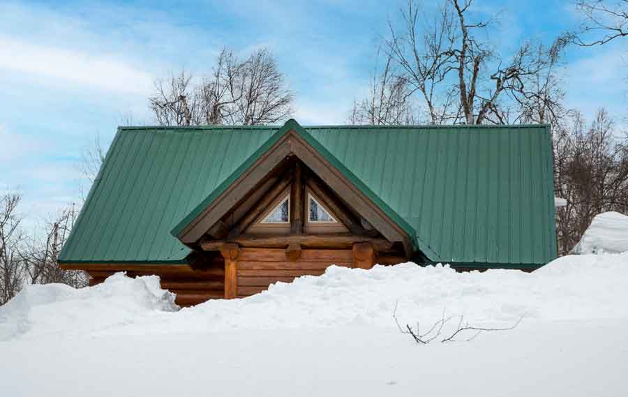 Gate Creek Cabins livingroom Petersville Alaska