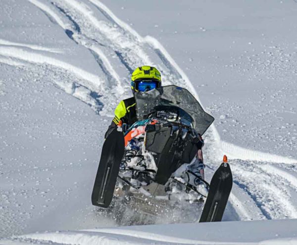 Epic Snowmobile Excursion on Alaska Range of Denali