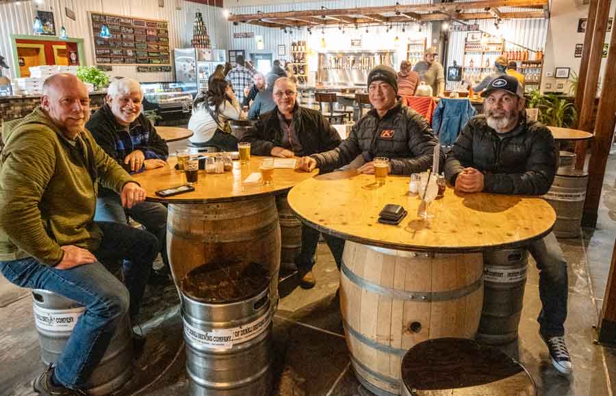 Denali Brewing Company tasting room