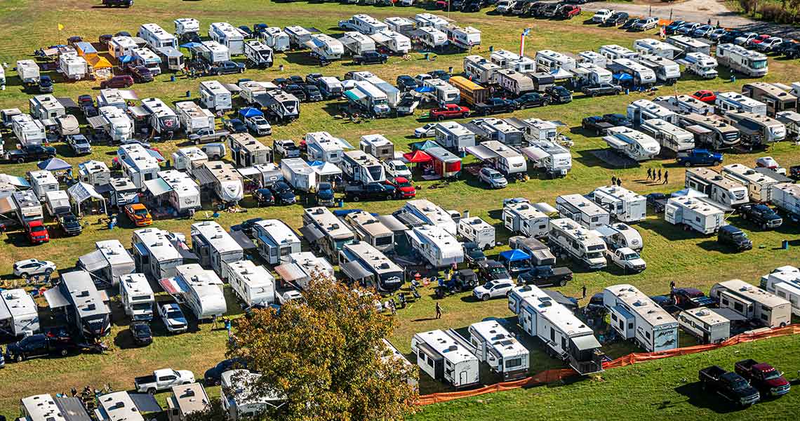 RV Camping at NH Snowmobile Grass Drags and Watercross Racing. Race Into Winter camper reservations for weekend snowmobile race.