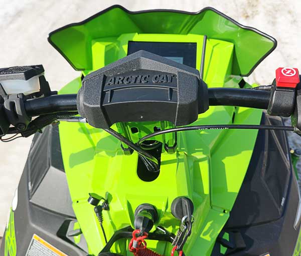 2025 Arctic Cat Catalyst cockpit dashboard