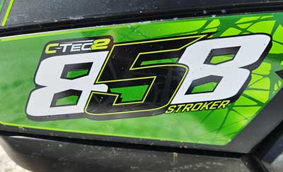 Decal for Arctic Cat Catalyst 858 Stroker