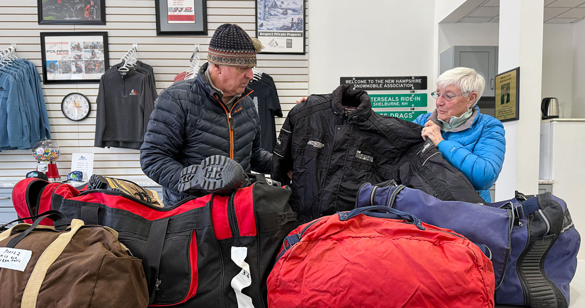 Snowmobile Clubs donate winter gear to help storm victims in North Carolina